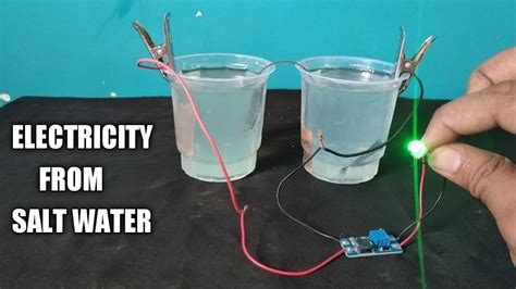 electrified salt water